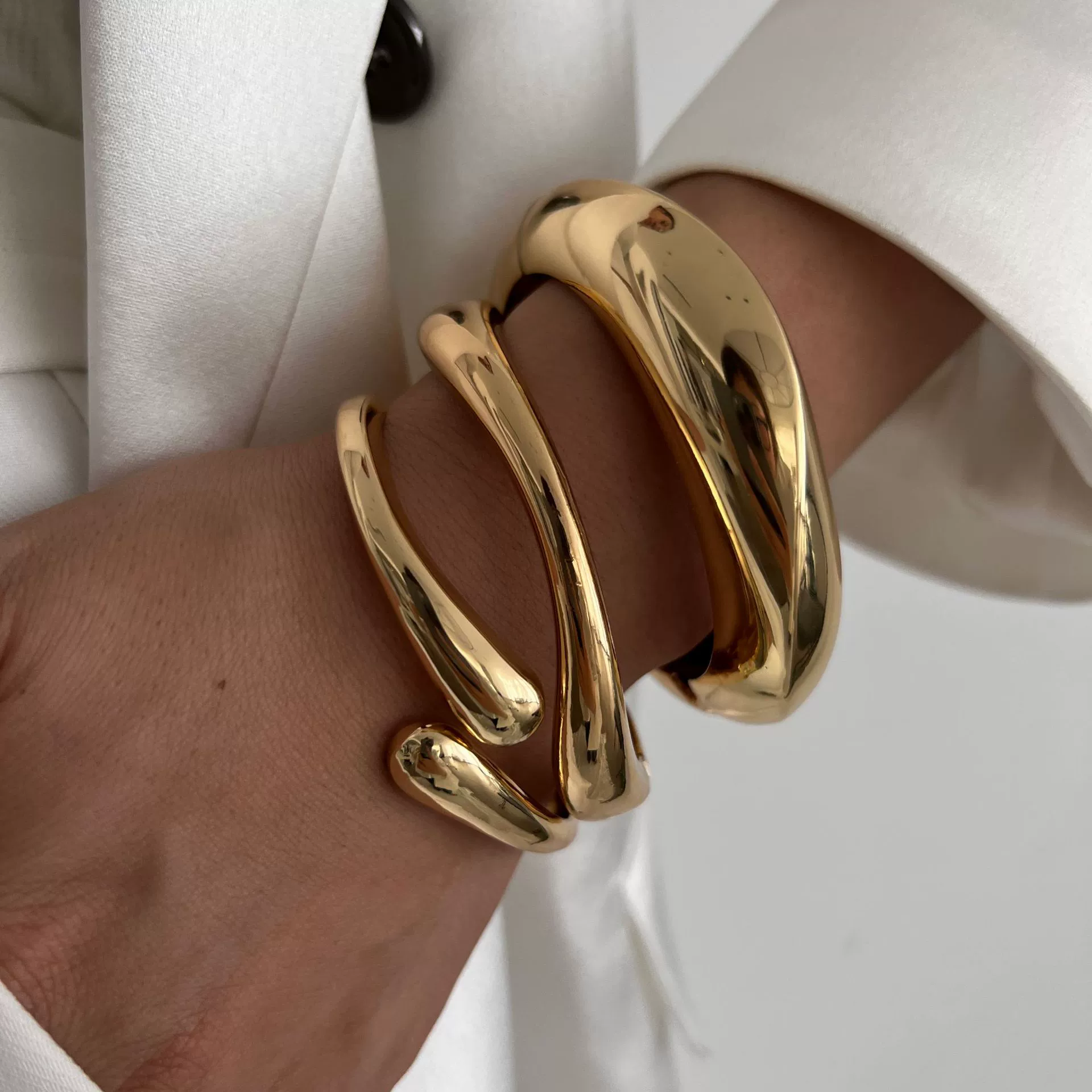 Bracelet Zinc Alloy Geometric Electroplated Princess Style - Image 2