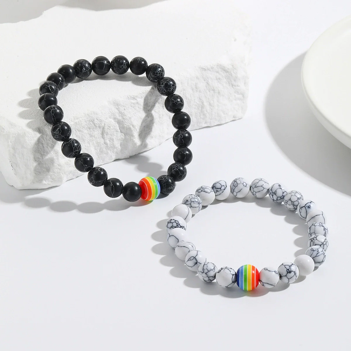 Bracelet Zinc Alloy Geometric Heartshaped Handmade Friendship - Image 3