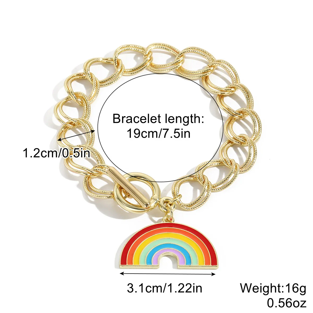 Bracelet Zinc Alloy Geometric Heartshaped Handmade Friendship - Image 5