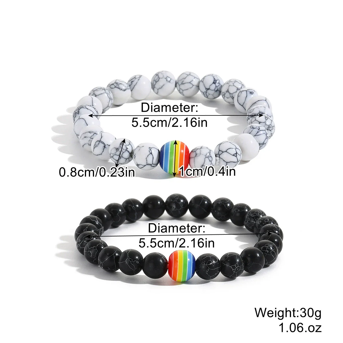 Bracelet Zinc Alloy Geometric Heartshaped Handmade Friendship - Image 8