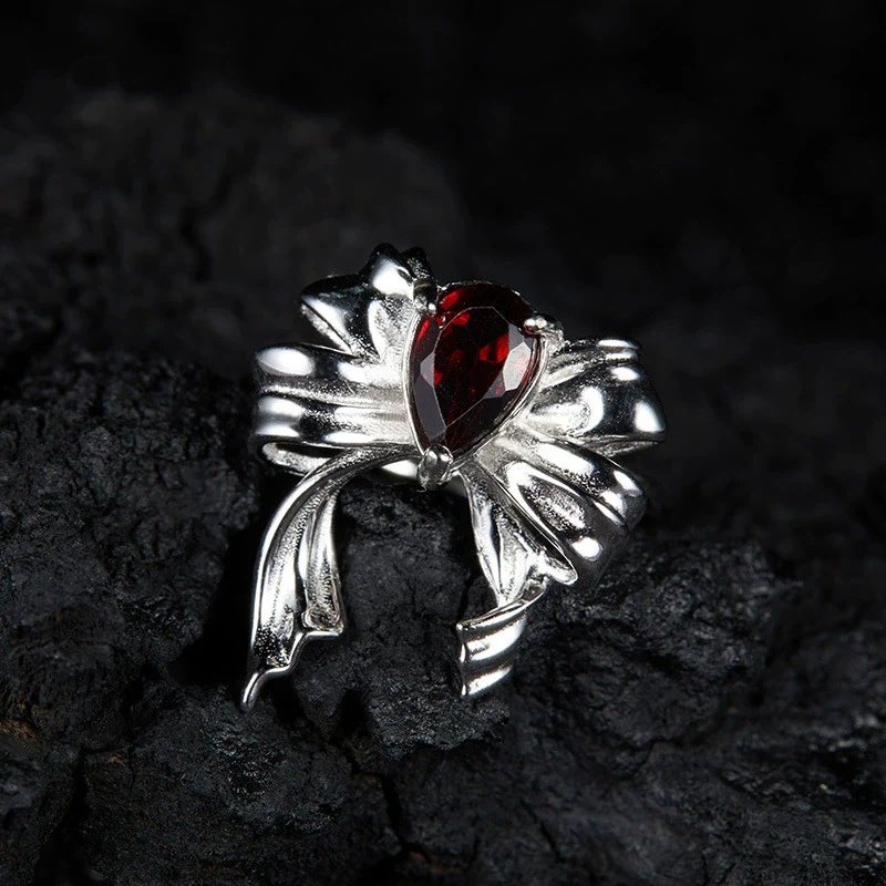 Butterfly Style S925 Sterling Silver Natural Colored Gemstone Stud Earrings For Women Set With Gems Animal Zodiac Design - Image 12