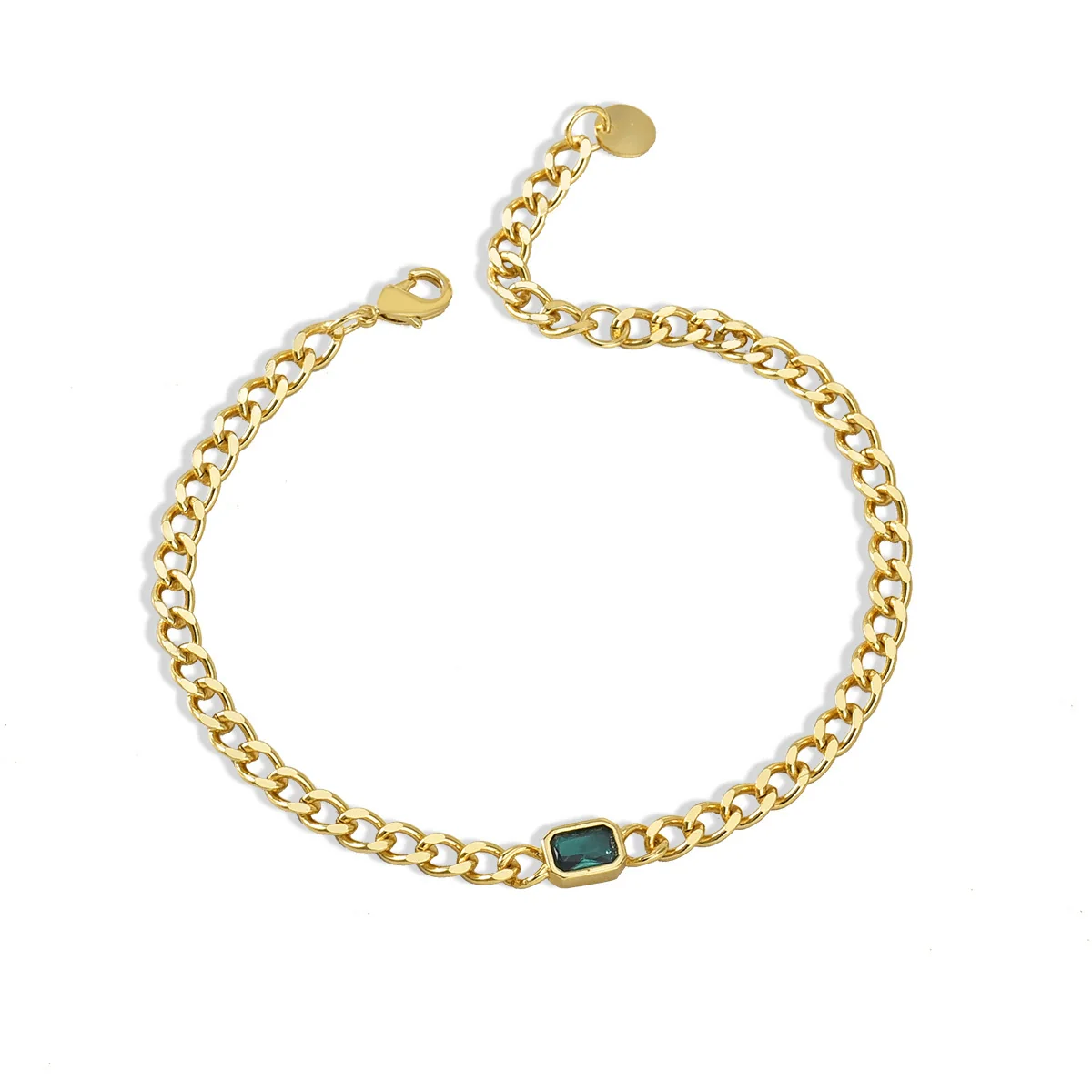 Commuter Bracelet Copper Geometric Style - Image 6