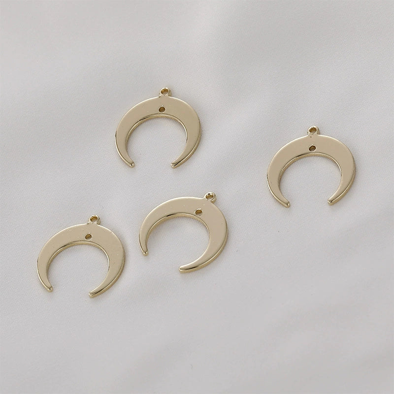 Copper Jewelry Accessories With Electroplated Gold And Moon Design - Image 10