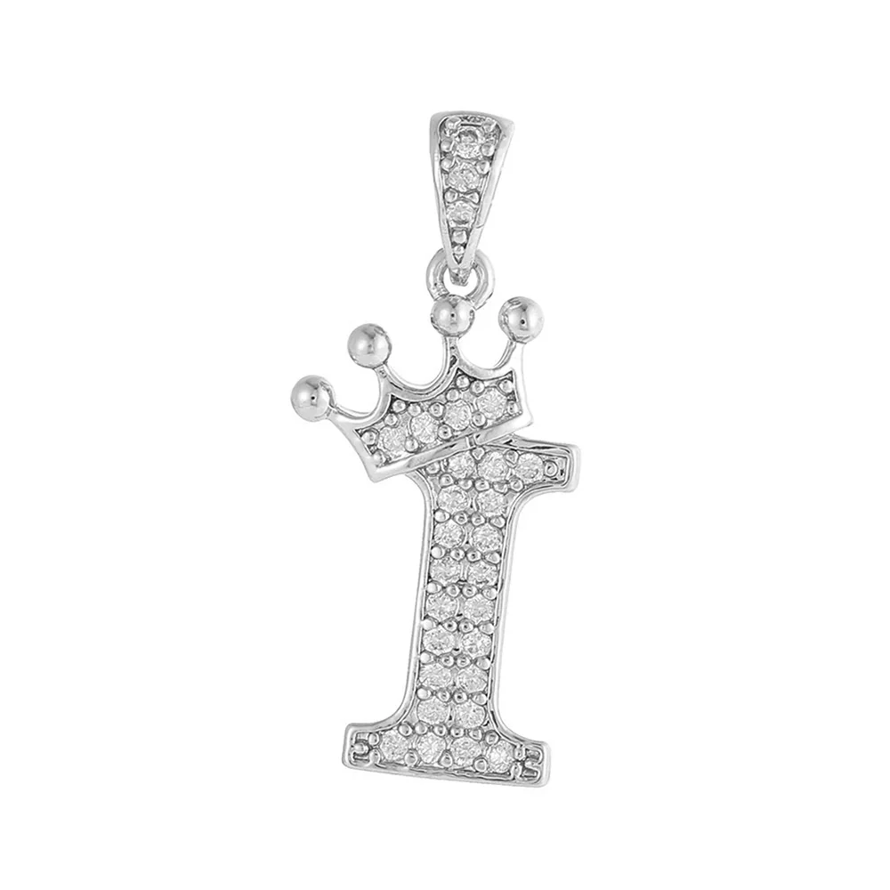 Copper Silver Plated Handmade Diy Pendant Accessories Set With Zircon And Letter Design For Necklace And Bracelet - Image 14