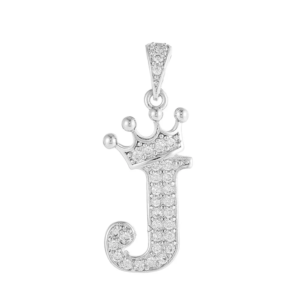 Copper Silver Plated Handmade Diy Pendant Accessories Set With Zircon And Letter Design For Necklace And Bracelet - Image 15