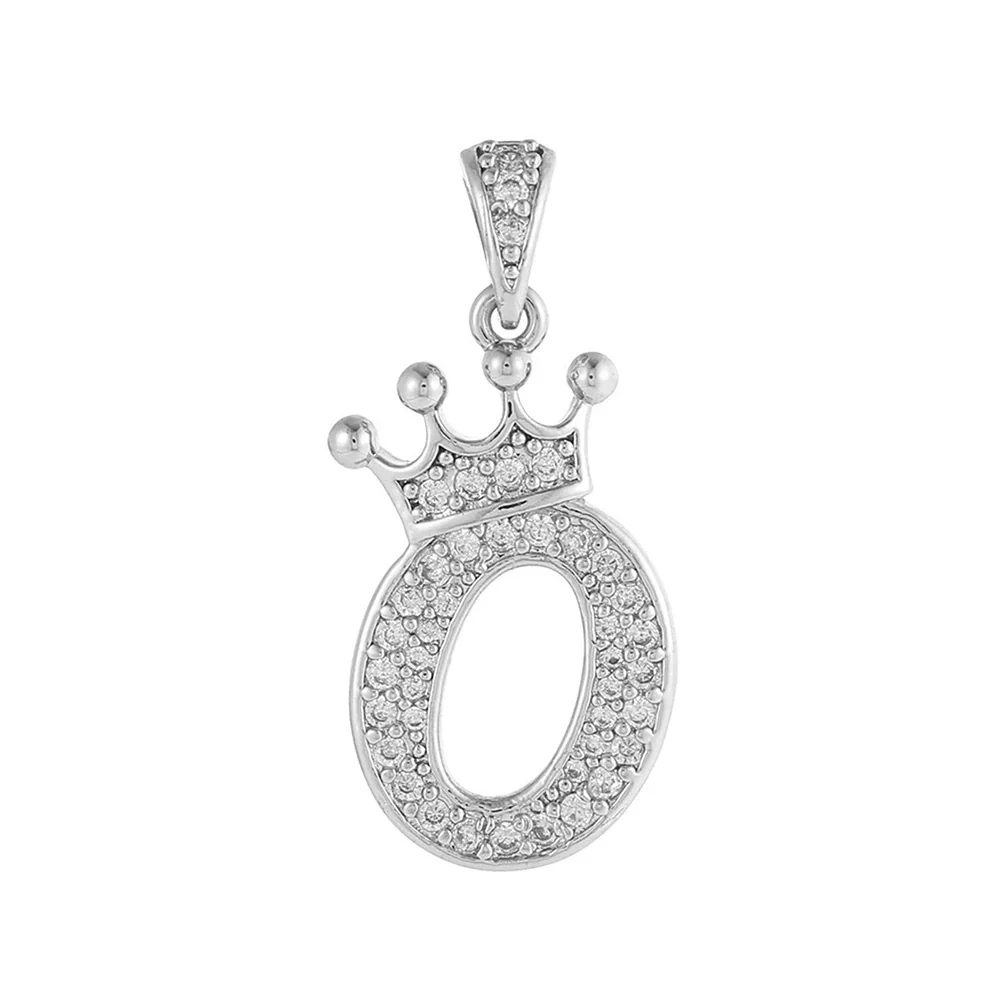 Copper Silver Plated Handmade Diy Pendant Accessories Set With Zircon And Letter Design For Necklace And Bracelet - Image 20
