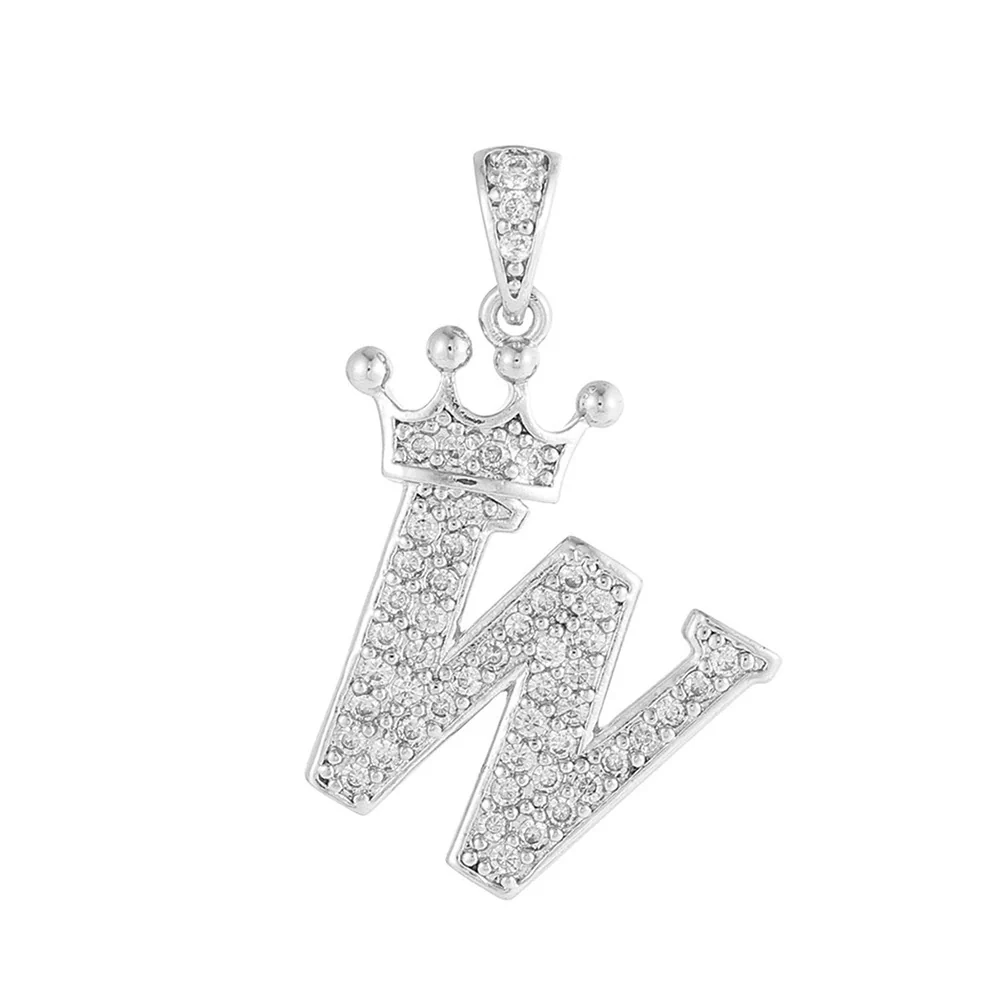 Copper Silver Plated Handmade Diy Pendant Accessories Set With Zircon And Letter Design For Necklace And Bracelet - Image 28