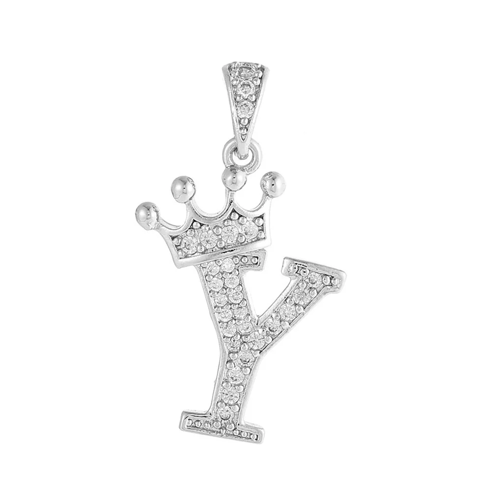 Copper Silver Plated Handmade Diy Pendant Accessories Set With Zircon And Letter Design For Necklace And Bracelet - Image 30