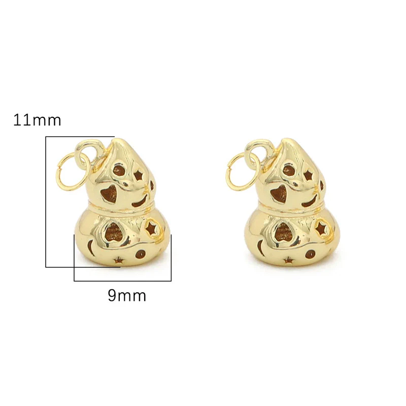 Copper Stone Small Pendant Jewelry Material For Diy Bracelet Necklace Handmade - Image 17
