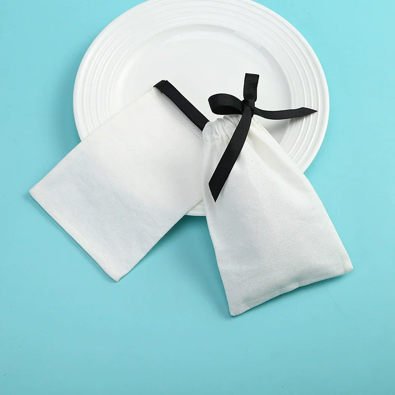Cotton Drawstring Storage Bag For Jewelry Packaging - Image 6
