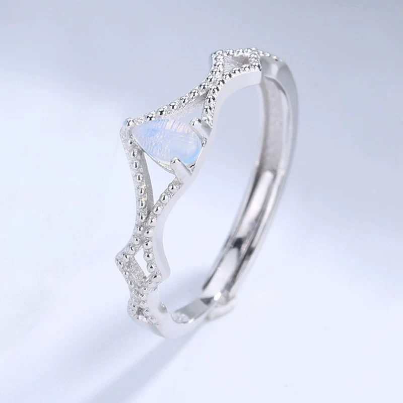 Couple Opening Ring S925 Silver Electroplated - Image 7