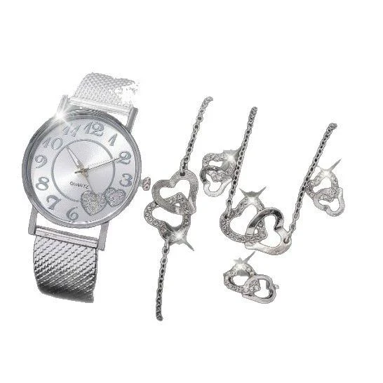 Couple's Leisure Style Alloy Watch With Round Dial - Image 5