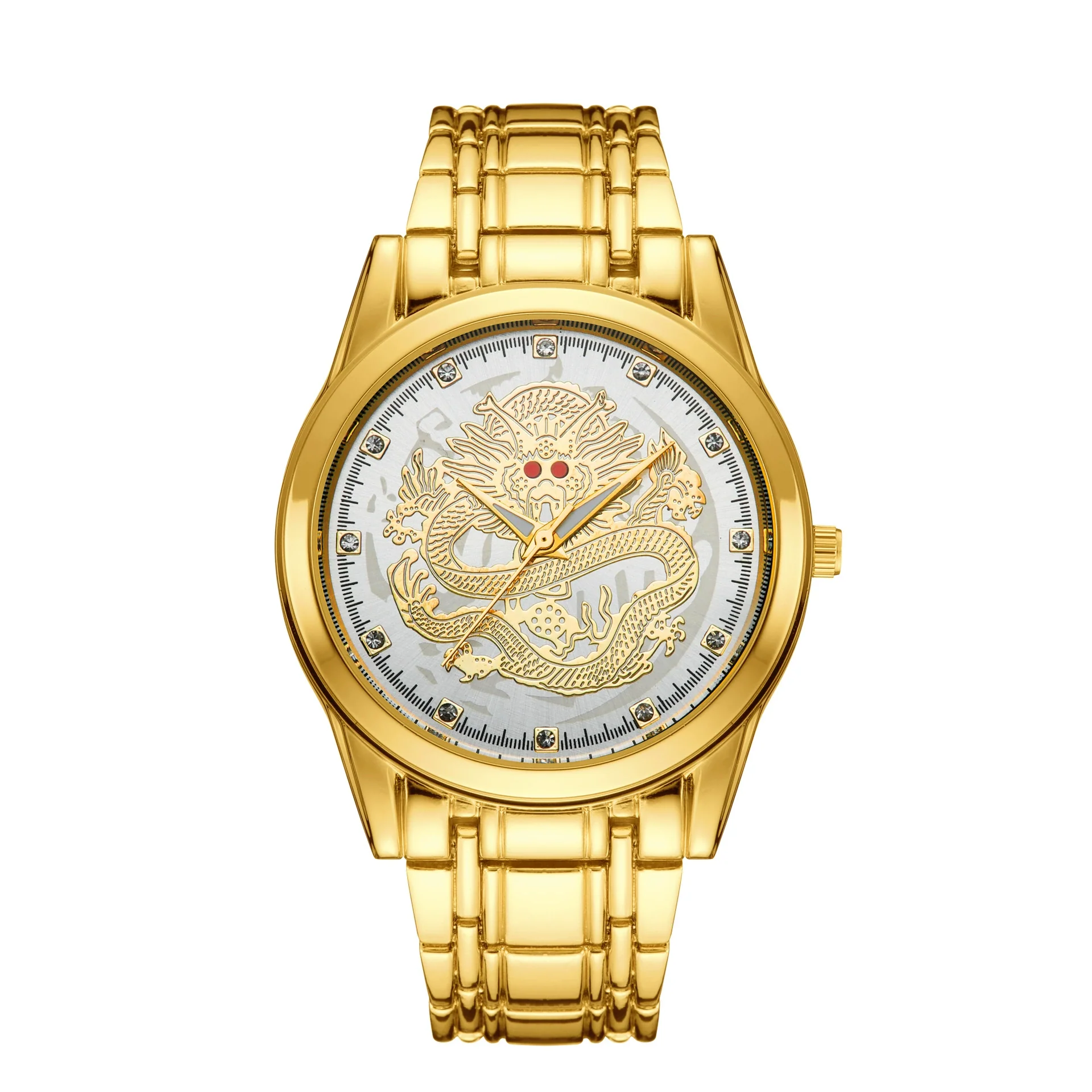 Couple's Stainless Steel And Alloy Watch Automatic Movement Luminous Waterproof Calendar Mechanical Rectangle Business Style - Image 4