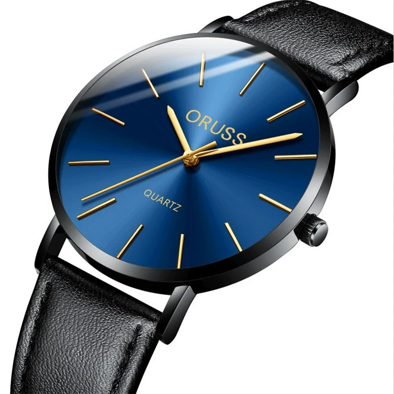 Couple's Stainless Steel And Pu Casual Waterproof Quartz Watch With Round Dial - Image 5