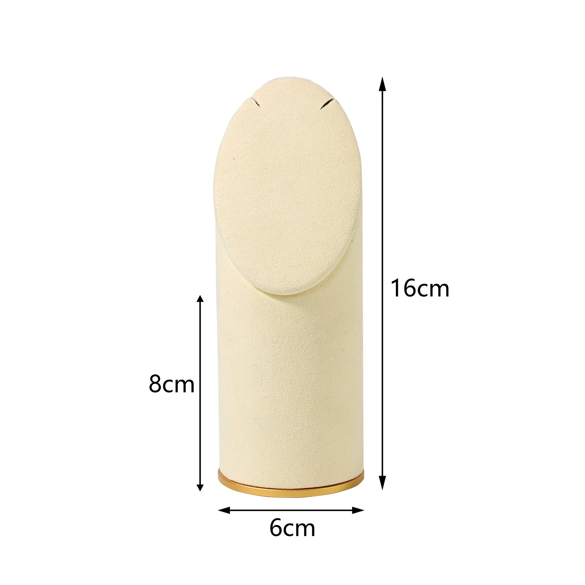 Creative Metal And Suede Jewelry Rack Highend Splicing Style For Ring Necklace Bracelet Pendant - Image 16