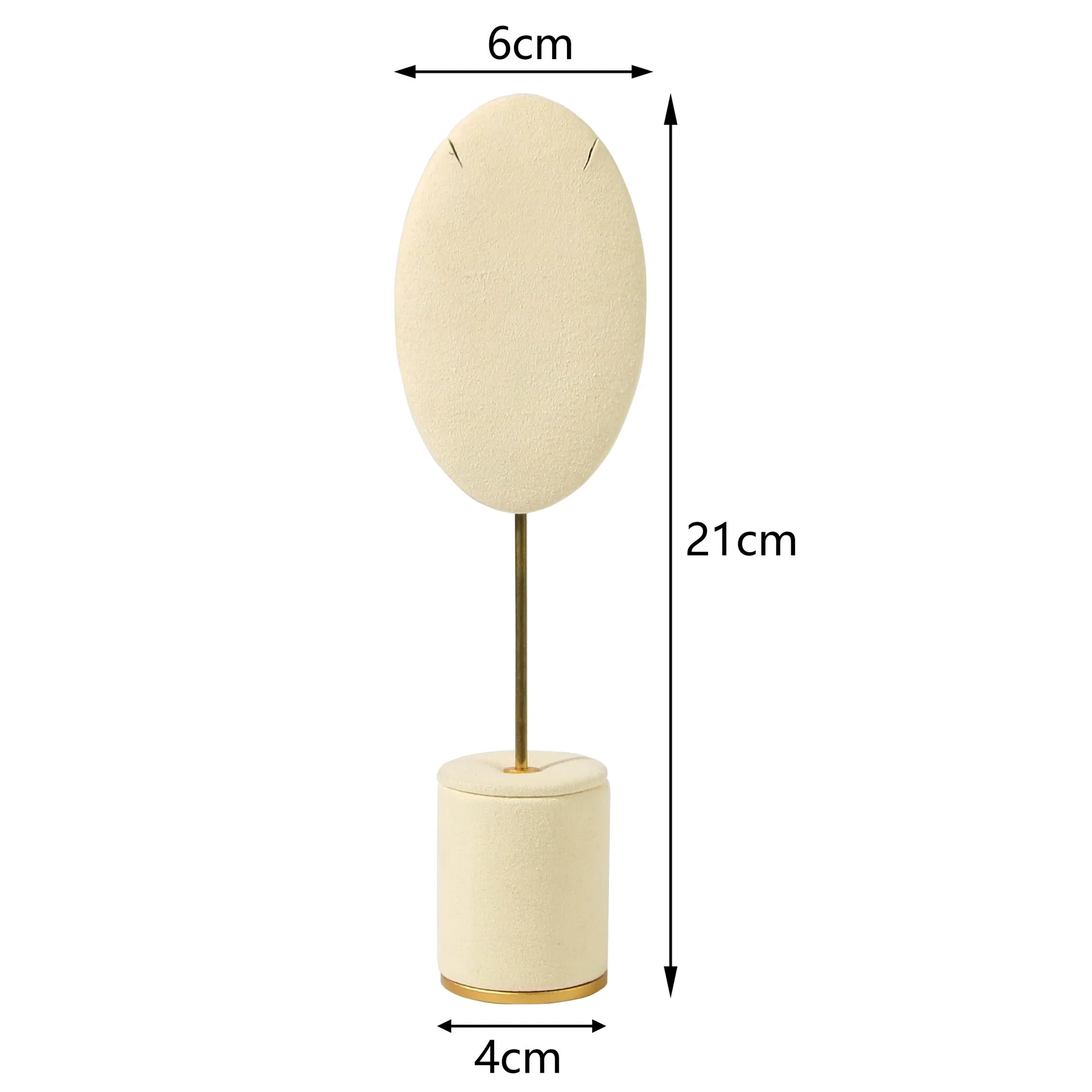 Creative Metal And Suede Jewelry Rack Highend Splicing Style For Ring Necklace Bracelet Pendant - Image 17
