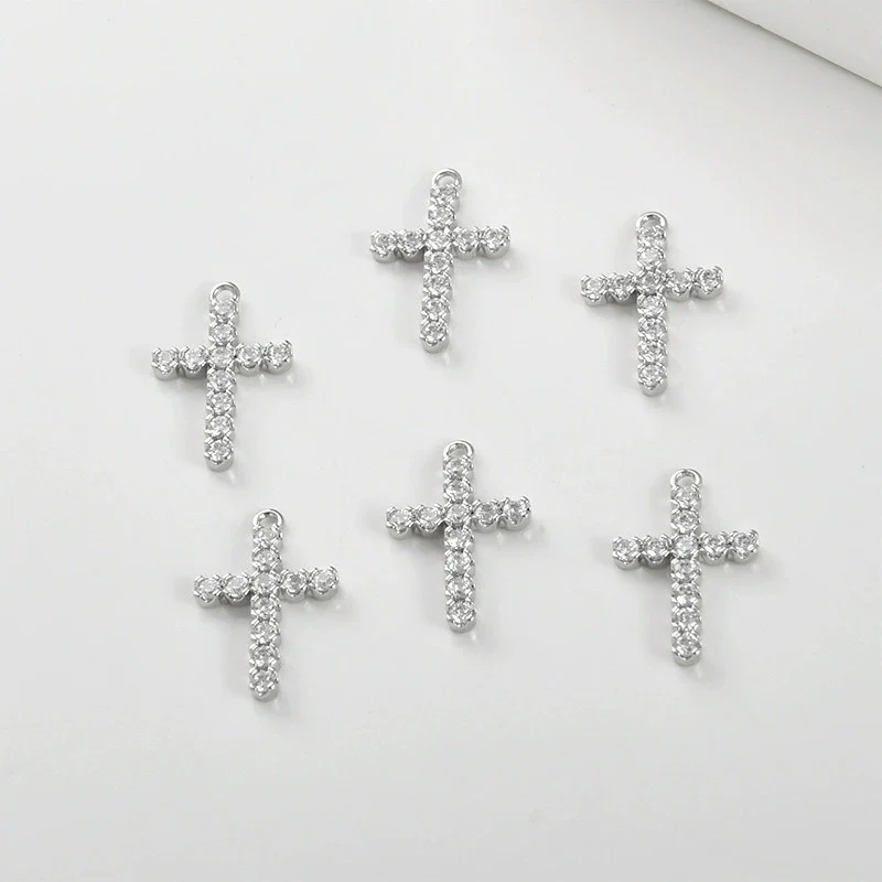Cross Pendant Jewelry Accessories Copper Electroplating 14K Goldfilled Colorpreserving - Image 7