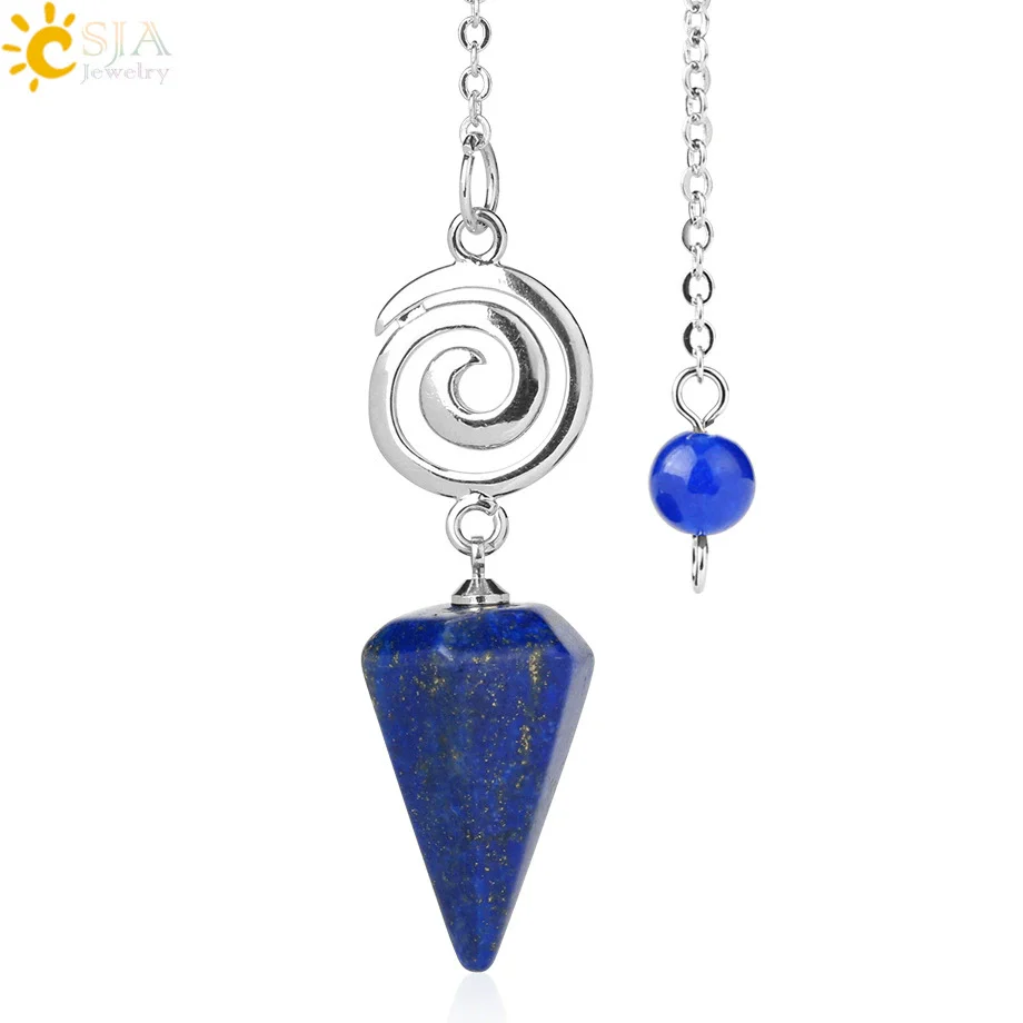Crystal Quartz Pendulum For Prospecting And Healing With Electroplating Process - Image 14