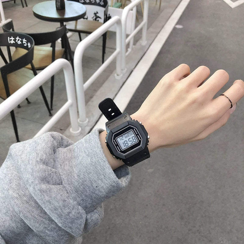 Digital Watch Plastic And Silicone Unicorn Luminous Square For Kids And Girls - Image 10