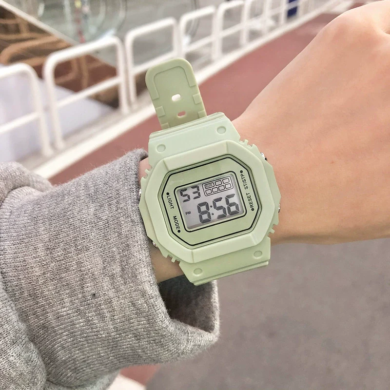 Digital Watch Plastic And Silicone Unicorn Luminous Square For Kids And Girls - Image 9