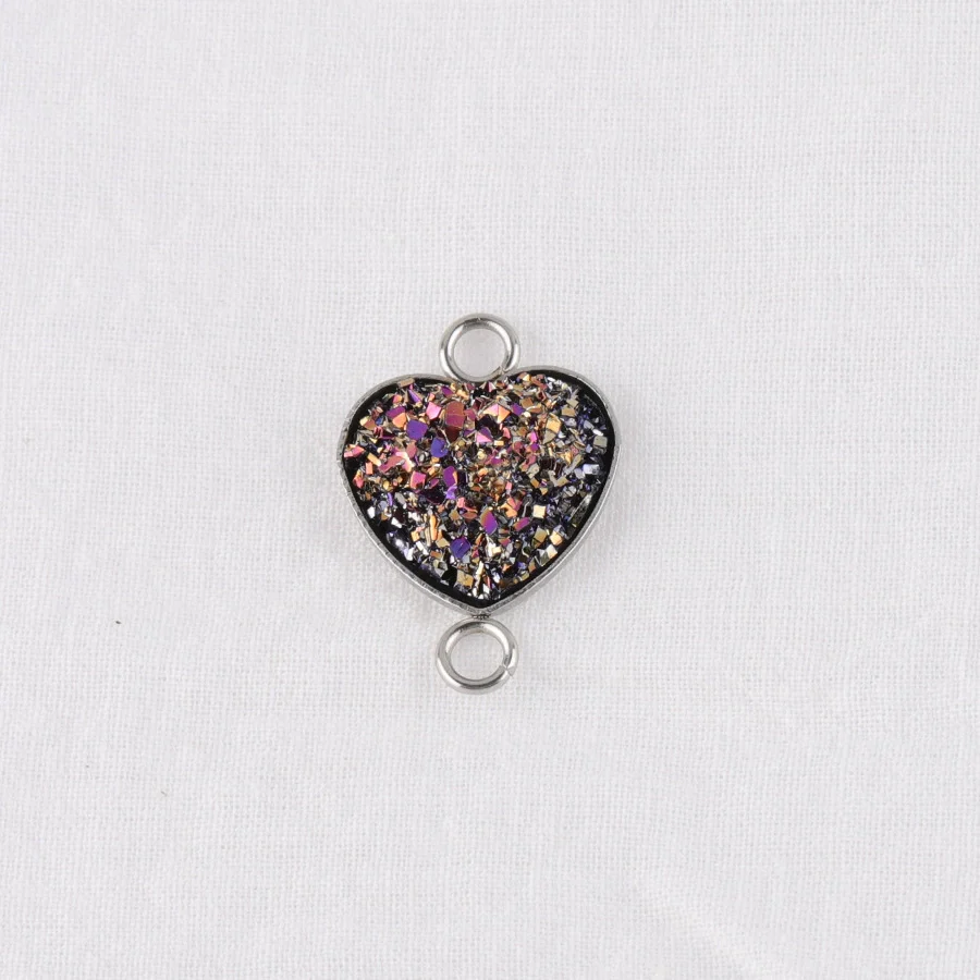 Diy Jewelry Accessories Peach Heart Love Shape Stainless Steel Pendant - Image 10