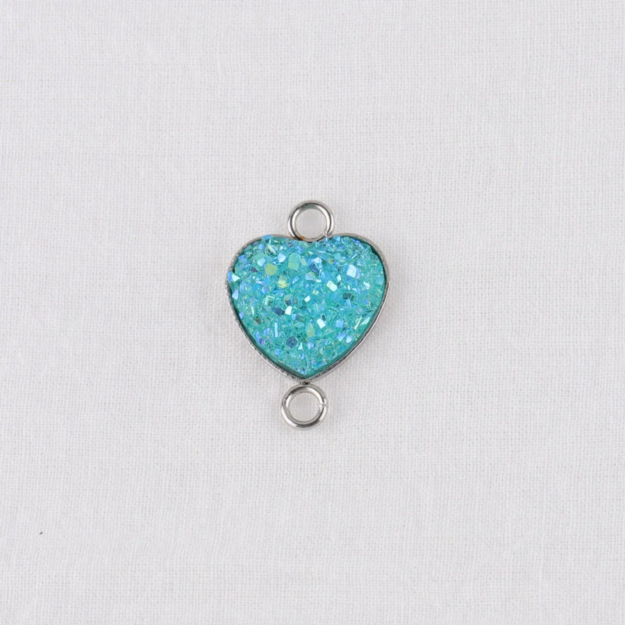 Diy Jewelry Accessories Peach Heart Love Shape Stainless Steel Pendant - Image 16