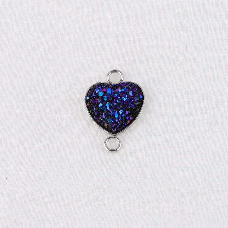 Diy Jewelry Accessories Peach Heart Love Shape Stainless Steel Pendant - Image 17