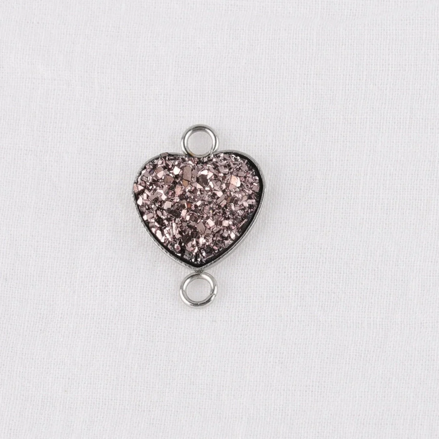 Diy Jewelry Accessories Peach Heart Love Shape Stainless Steel Pendant - Image 19