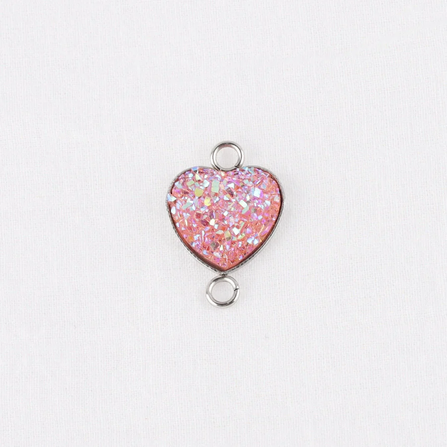 Diy Jewelry Accessories Peach Heart Love Shape Stainless Steel Pendant - Image 20