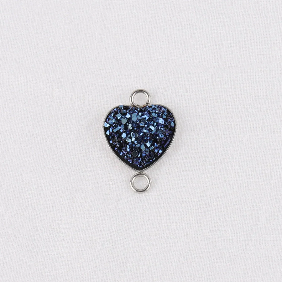 Diy Jewelry Accessories Peach Heart Love Shape Stainless Steel Pendant - Image 21