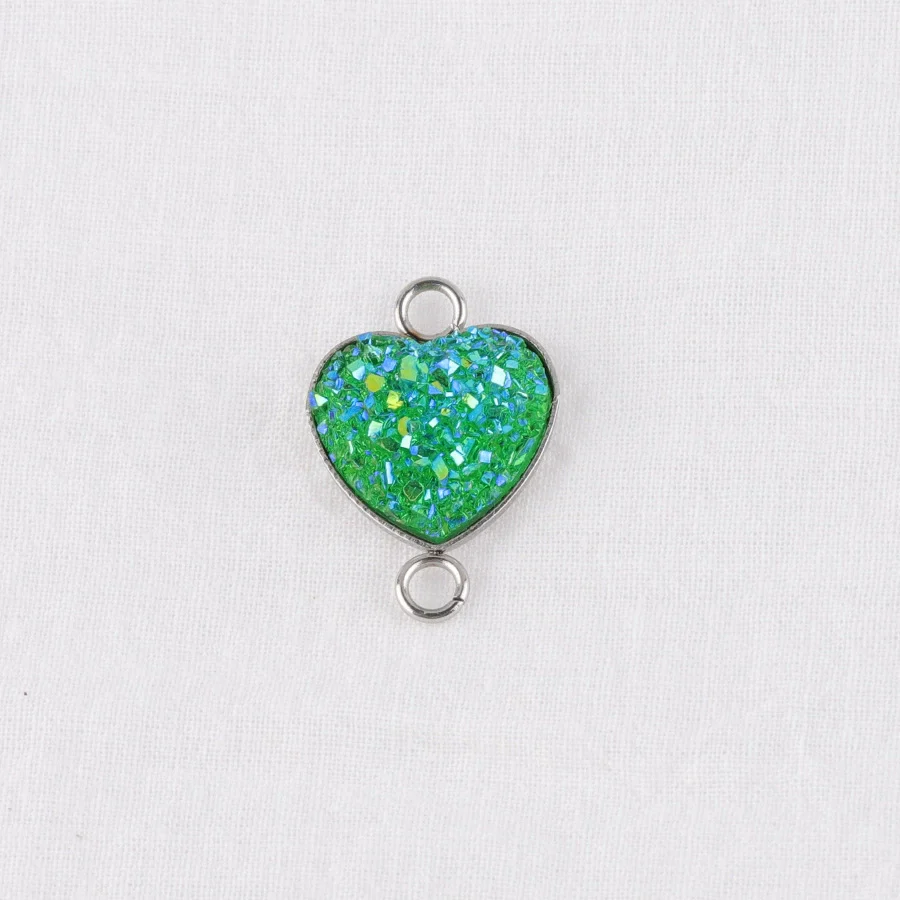 Diy Jewelry Accessories Peach Heart Love Shape Stainless Steel Pendant - Image 7
