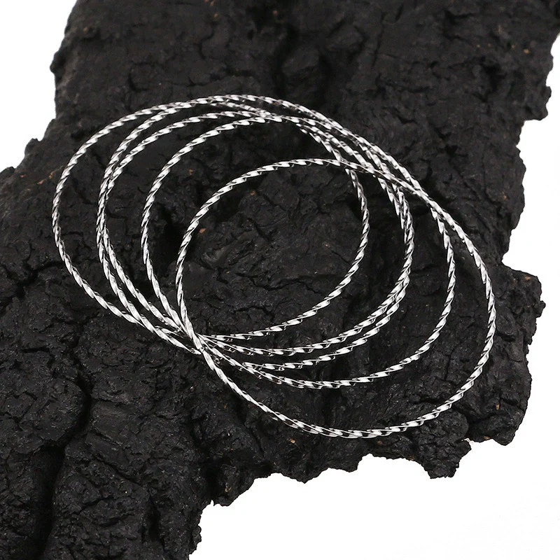 Diy Jewelry Accessories Stainless Steel Circle Pendant With Spiral And Totem Pattern Integrated Non Welding Ring Electroplated - Image 2