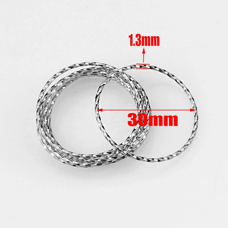Diy Jewelry Accessories Stainless Steel Circle Pendant With Spiral And Totem Pattern Integrated Non Welding Ring Electroplated - Image 6