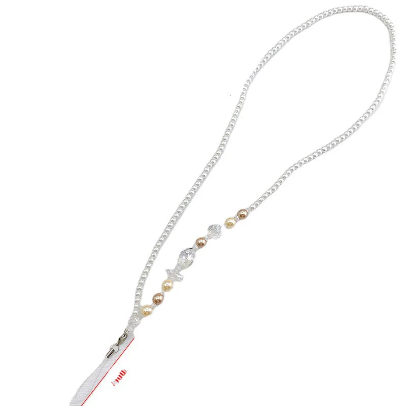 Diy Jewelry Mobile Phone Lanyard Crystal Gem Pearl Diamond Plastic Nylon Metal Buckle Handmade Unisex - Image 5