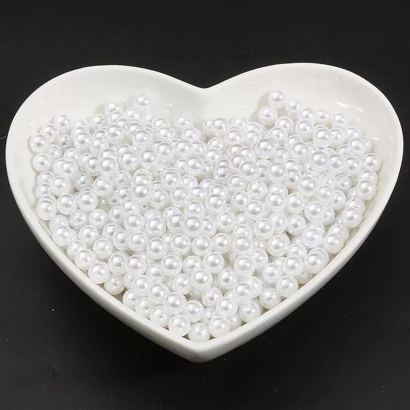 Diy Manual Glue Filler Accessories Nonporous Abs Imitation Pearl Beads Natural Style - Image 6