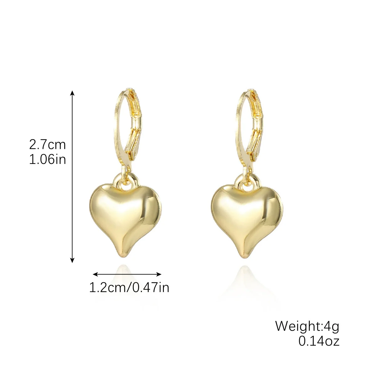 Ear Buckle Artificial Crystal Geometric Electroplating Simple Light Luxury Highend - Image 10