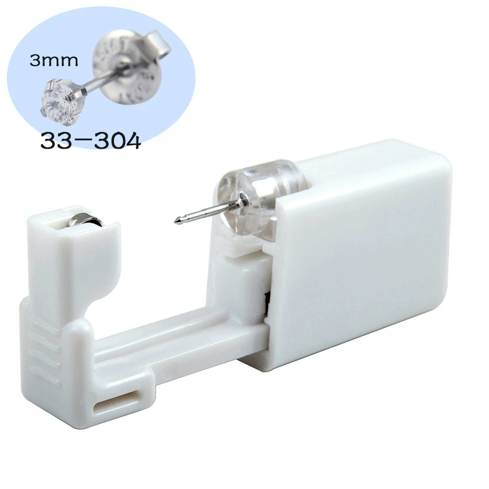 Ear Piercing Tool With 316L Stainless Steel Pearl Earrings - Image 6