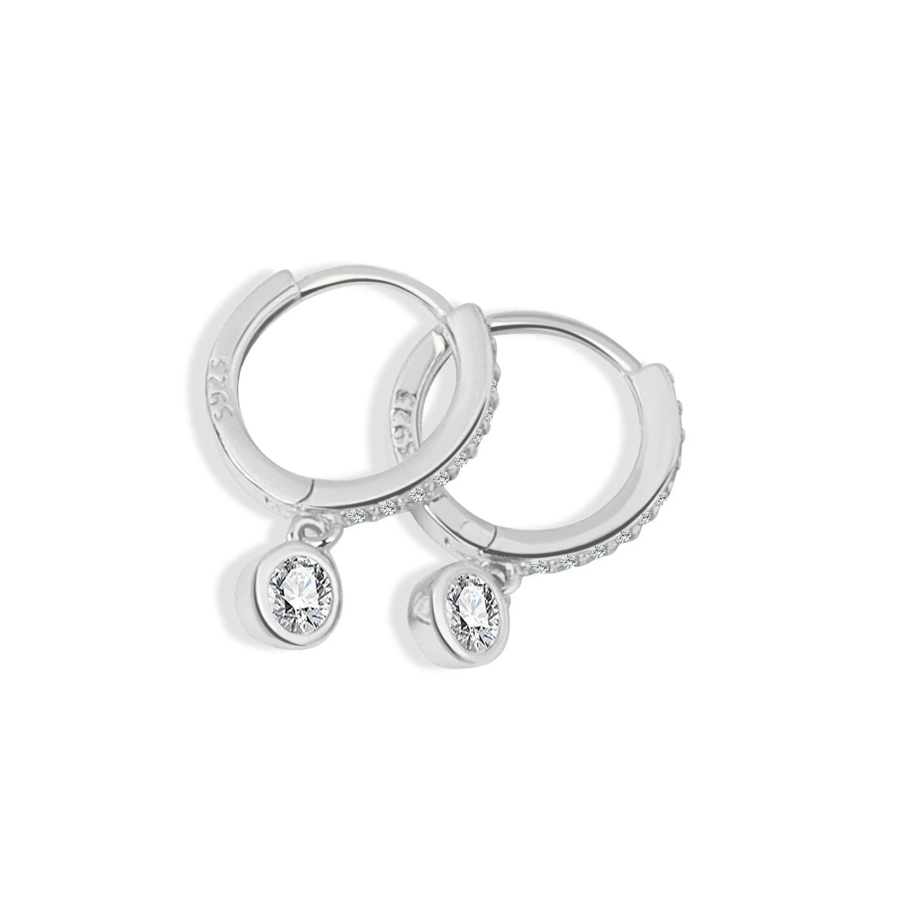Earrings 925 Silver Geometric Highend Elegant Light Luxury - Image 12