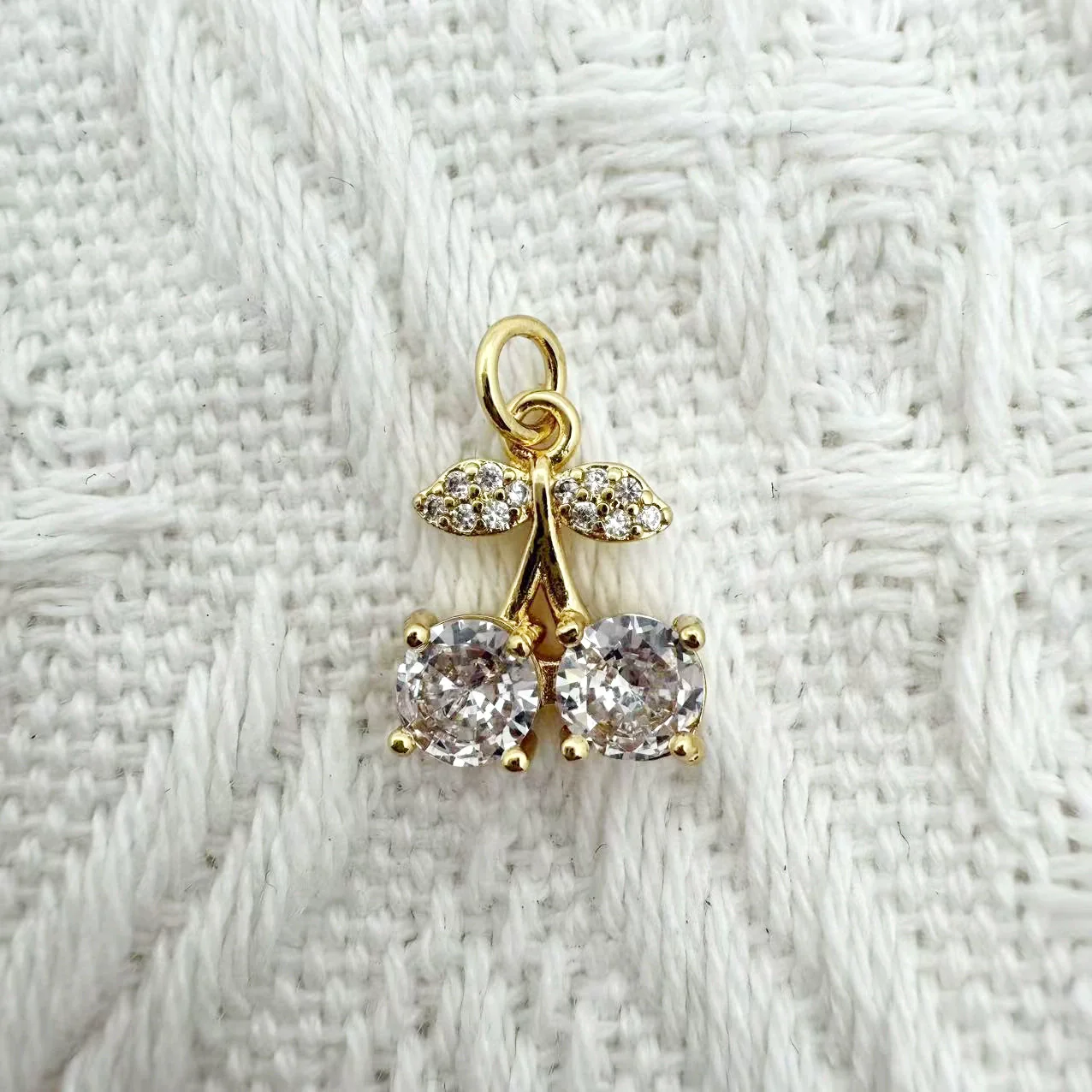 Eco Friendly Fashion Gold Plated Copper Diamond Encrusted Cross Sailboat Cloud Pendant Bracelet Necklace Accessories - Image 8