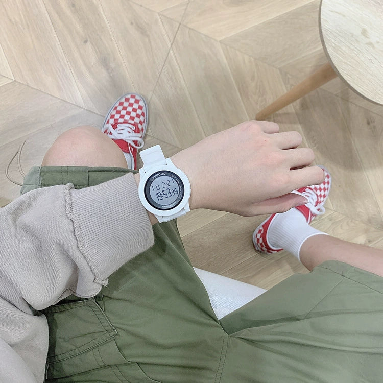 Electronic Watch Alloy Case Imitation Leather Strap Unicorn Style For Teenagers - Image 4