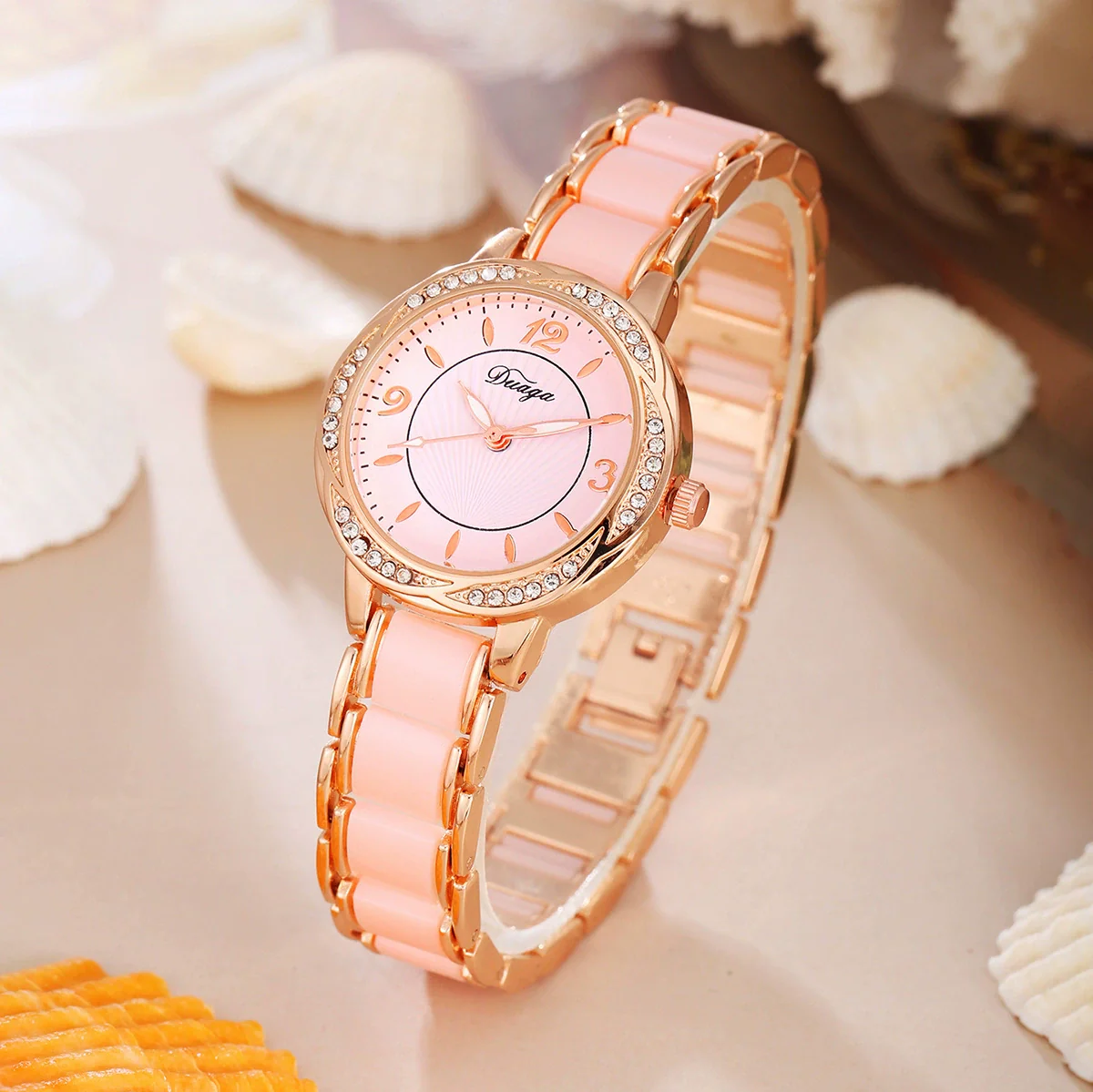 Fashion Casual Women's Watch Lace Round Alloy Case Quartz - Image 11