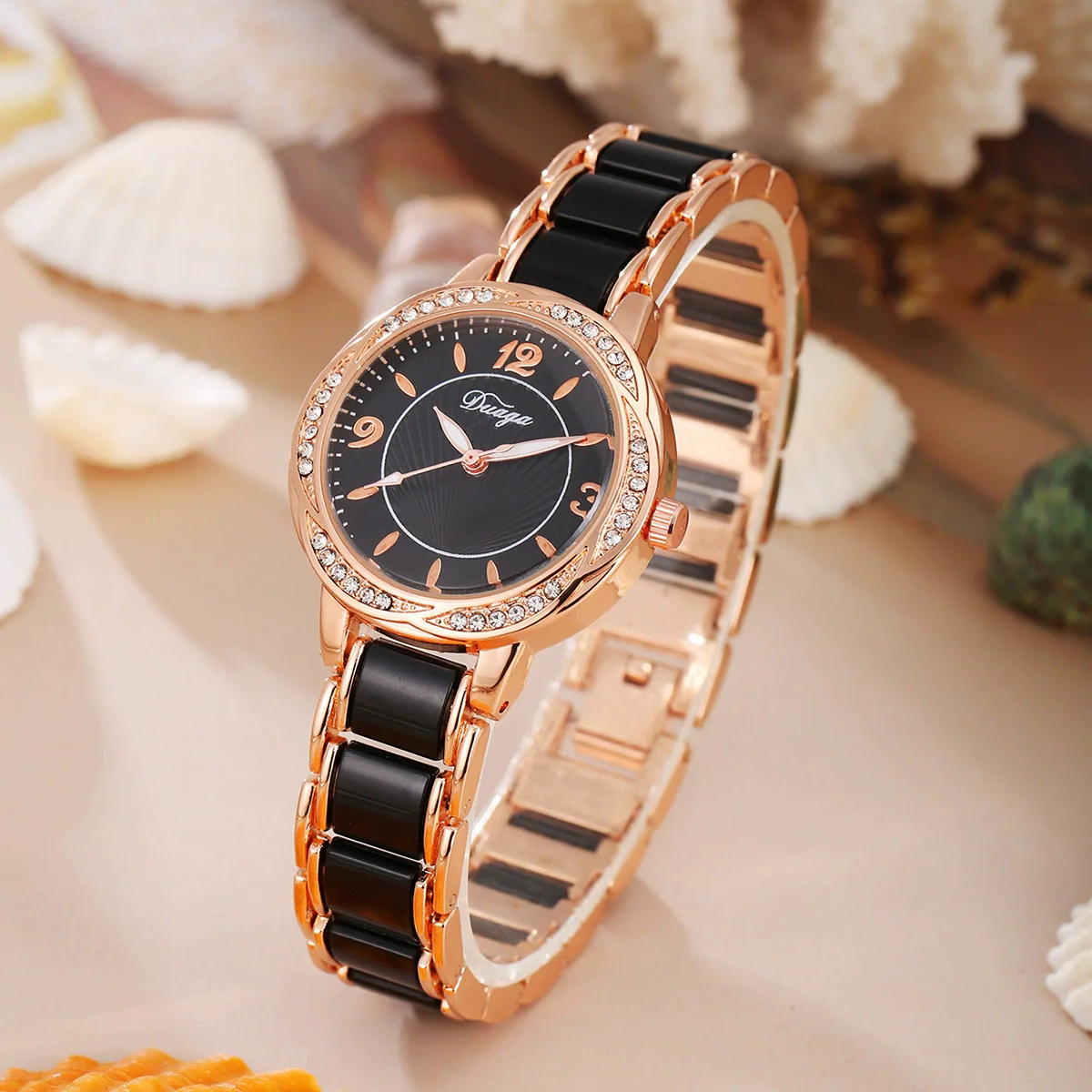Fashion Casual Women's Watch Lace Round Alloy Case Quartz - Image 12
