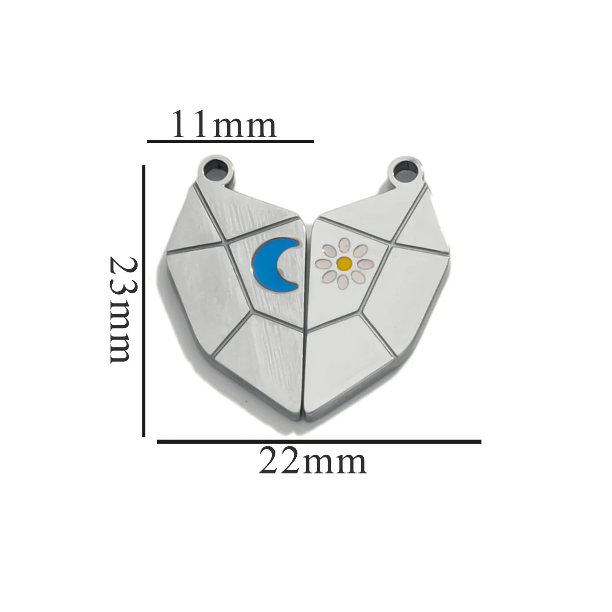 Fashion Cute Jewelry Accessories Stainless Steel Totem Pendant Electroplated - Image 16