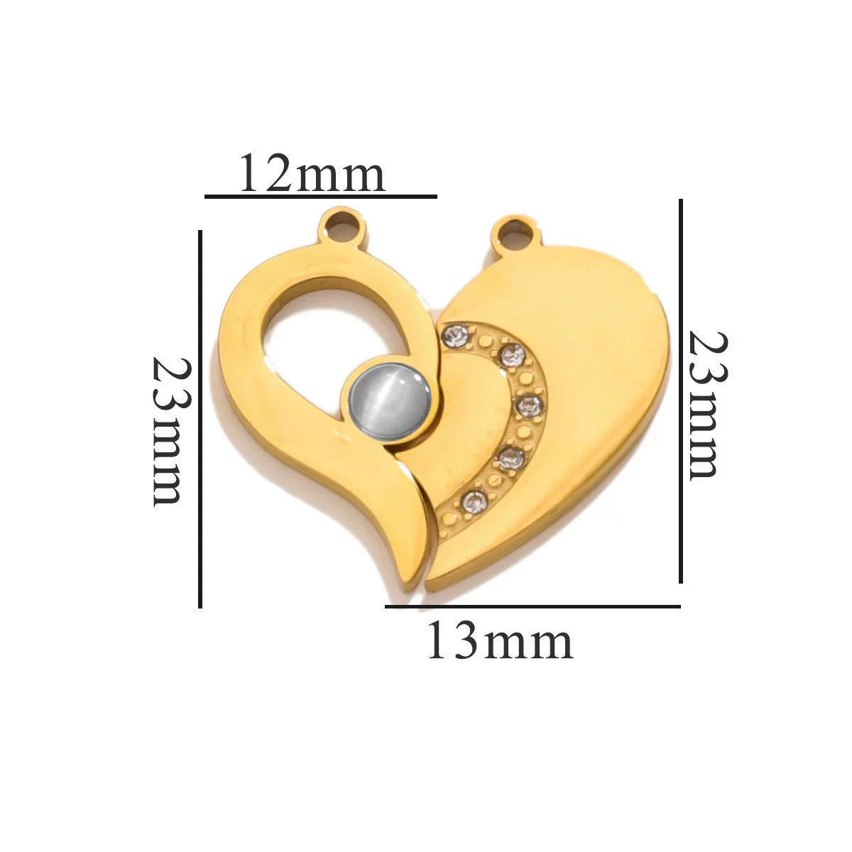 Fashion Cute Jewelry Accessories Stainless Steel Totem Pendant Electroplated - Image 21