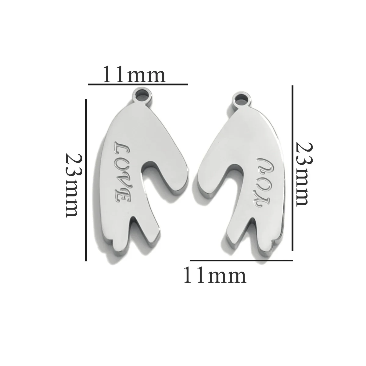 Fashion Cute Jewelry Accessories Stainless Steel Totem Pendant Electroplated - Image 24