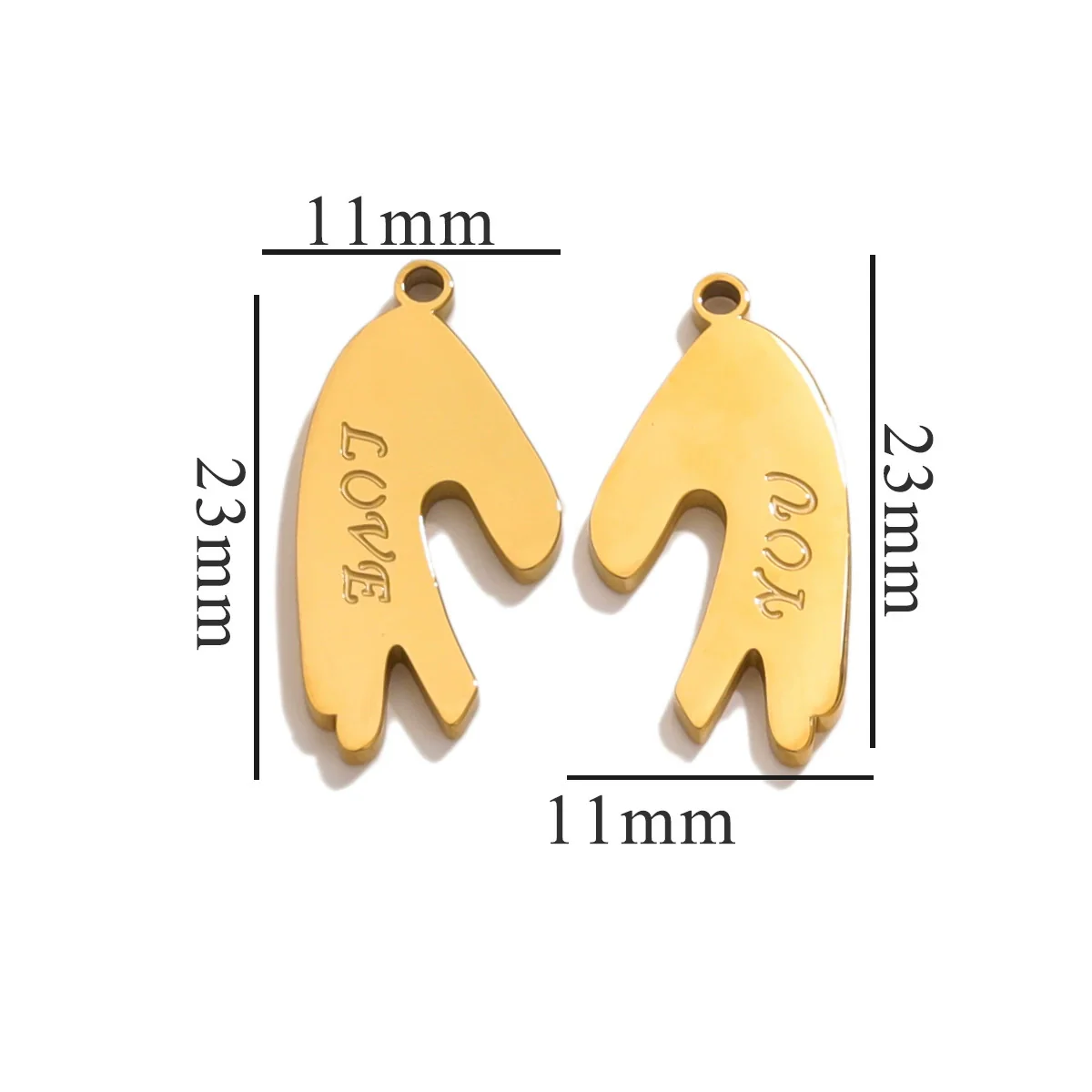 Fashion Cute Jewelry Accessories Stainless Steel Totem Pendant Electroplated - Image 25