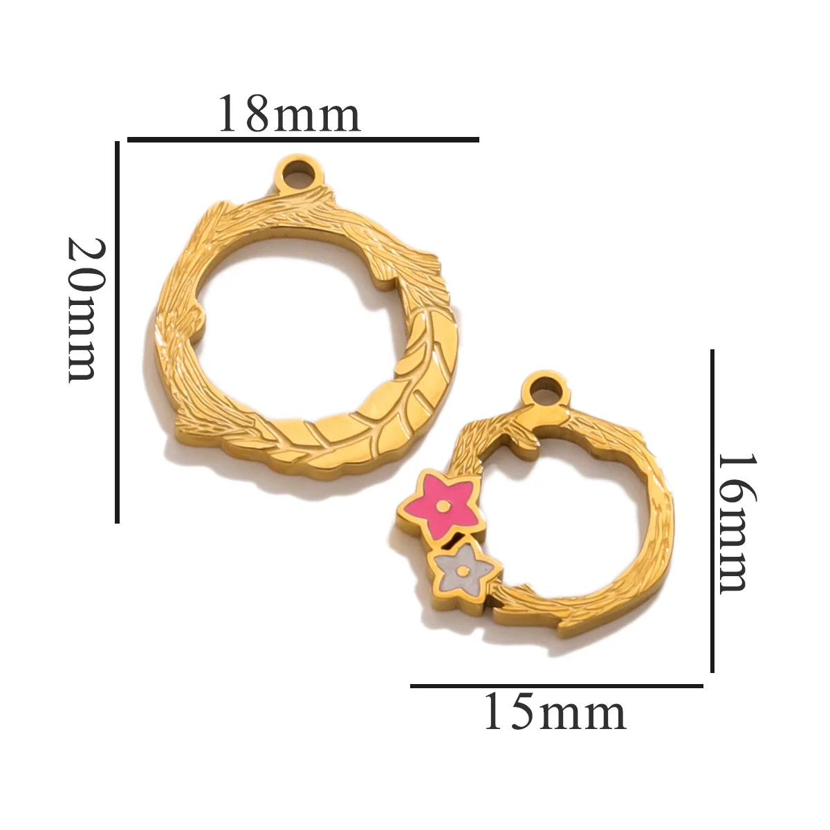 Fashion Cute Jewelry Accessories Stainless Steel Totem Pendant Electroplated - Image 39