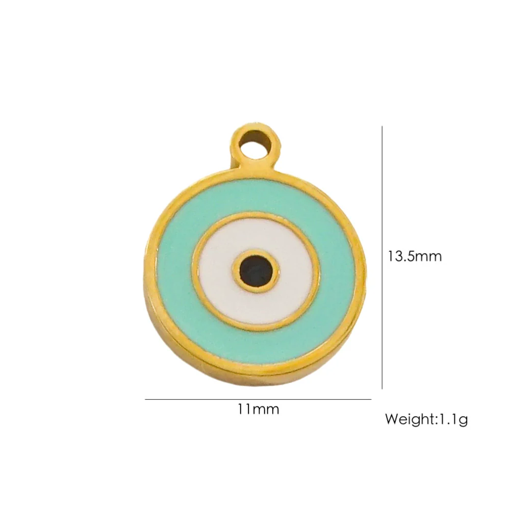 Fashion Cute Jewelry Pendant Stainless Steel Geometric Electroplated Hand Polished - Image 20
