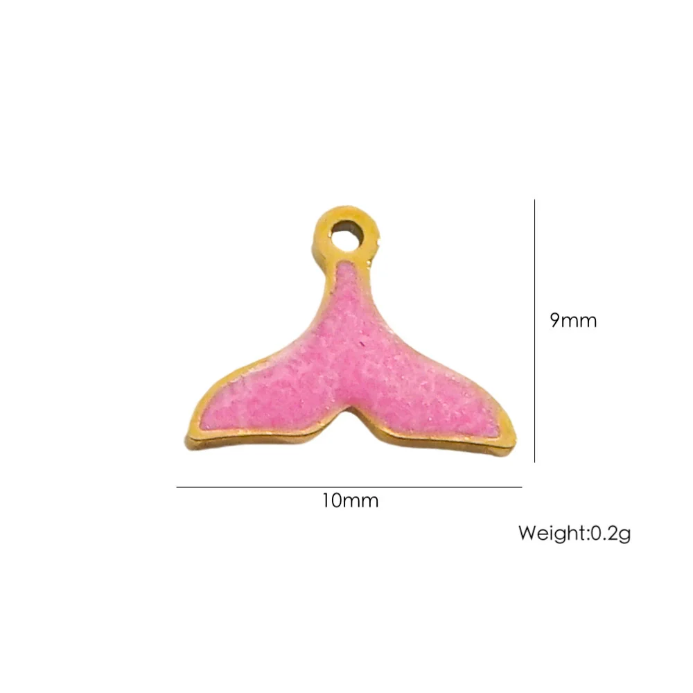 Fashion Cute Jewelry Pendant Stainless Steel Geometric Electroplated Hand Polished - Image 37