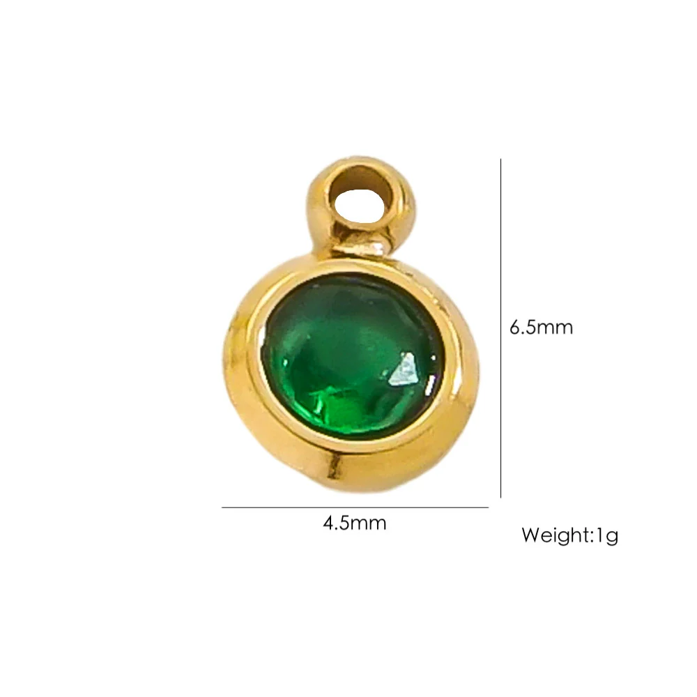 Fashion Cute Jewelry Pendant Stainless Steel Geometric Electroplated Hand Polished - Image 50